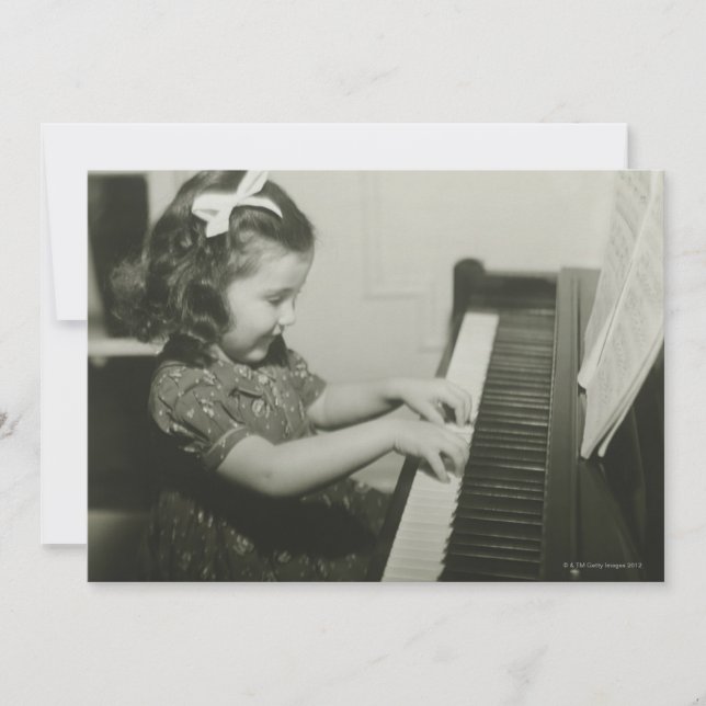 Girl Playing Piano (Front)