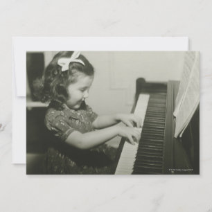 Girl Playing Piano