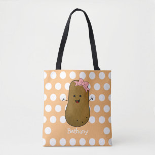 Girl Potato Personalized Tote Bag