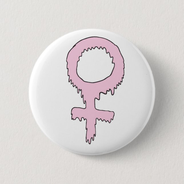 Girl Power Button (Front)