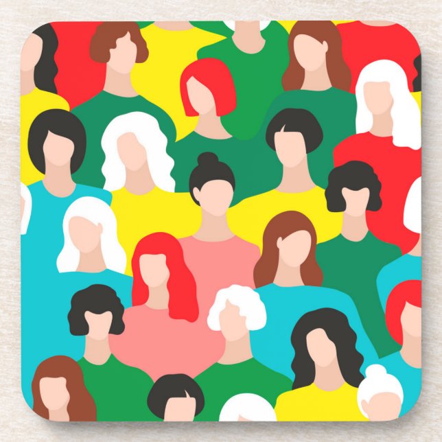 Girl power coaster (Front)