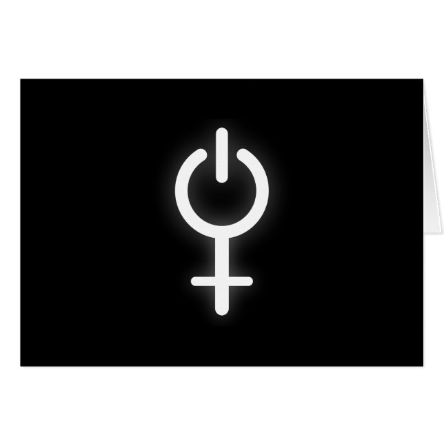 Girl Power Electronic Symbole pour Gamer Female Si (Devant horizontal)