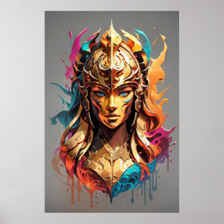 Girl Power: Female Warrior v01 Poster
