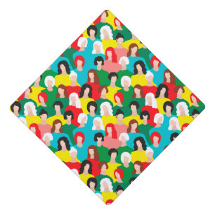Girl power graduation cap topper