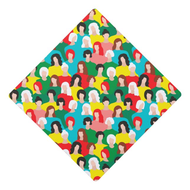Girl power graduation cap topper (Front)