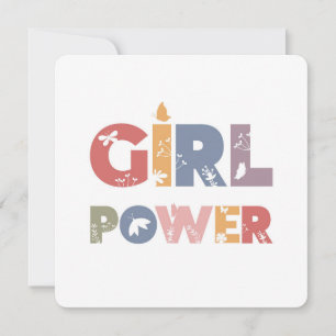 Girl Power Holiday Card