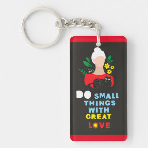 Girl power keychain