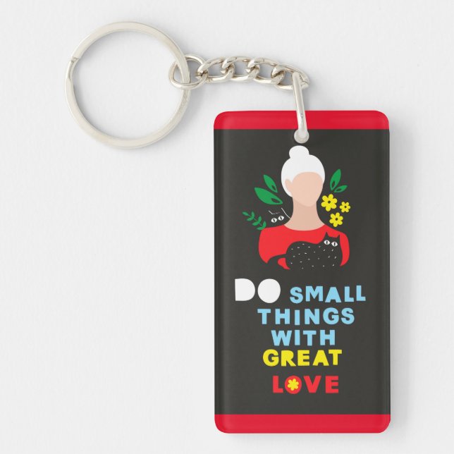 Girl power keychain (Front)