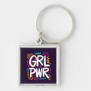 Girl Power Keychain
