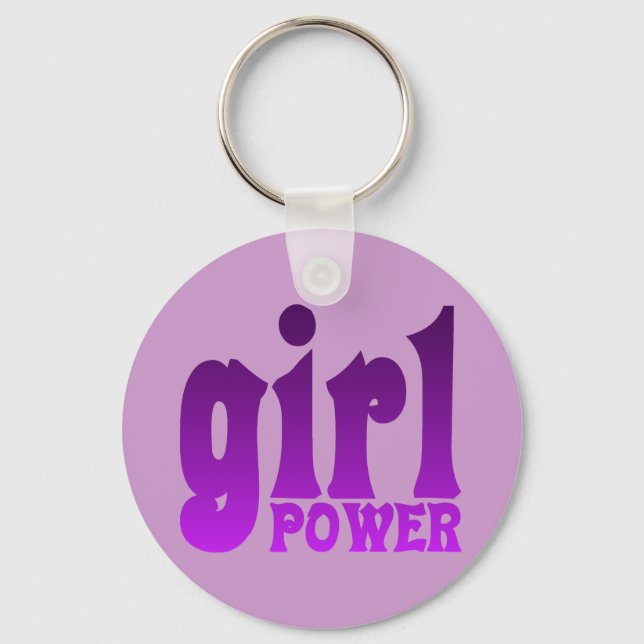 Girl Power Keychain (Front)