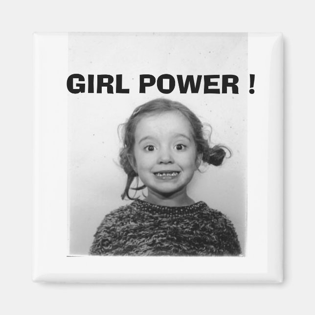 GIRL POWER ! MAGNET (Front)