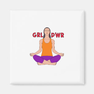 Girl Power Magnet