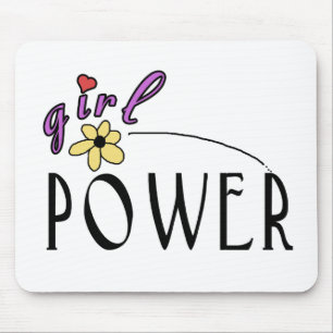 Girl Power Mouse Pad