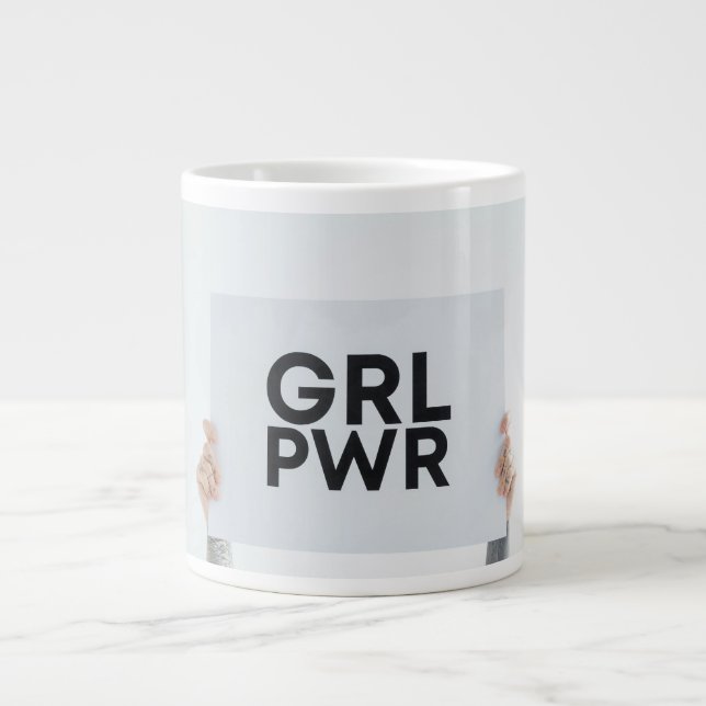 Girl power mug (Front)