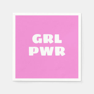 Girl Power Napkins
