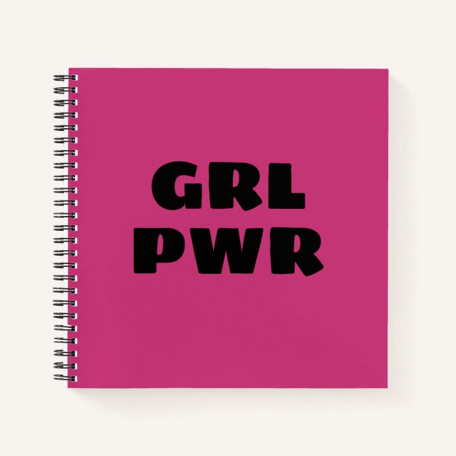 Girl power - notebook (Front)