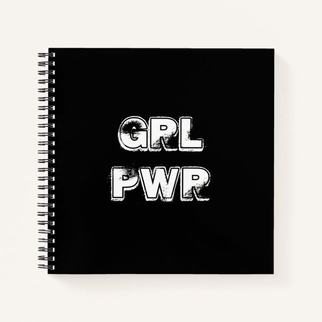 Girl power - notebook (Front)