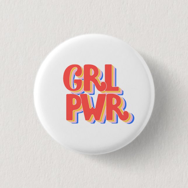 Girl Power Pin (Front)