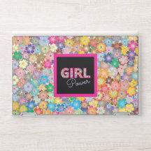 Girl Power | Pink Girly Beautiful Wildflower Women
