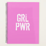 Girl Power Planner<br><div class="desc">Personalized Grl Pwr planner</div>