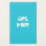 Girl Power Planner<br><div class="desc">Personalized Grl Pwr planner</div>