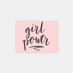 Girl Power Post-it Notes