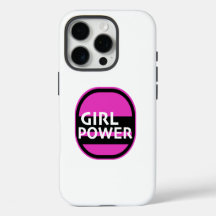 Girl Power print novelty, white font