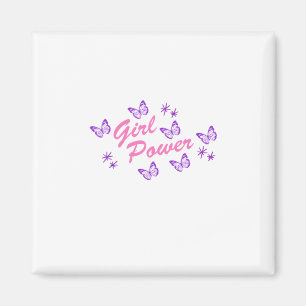 Girl Power S Stickers Sticker  Magnet