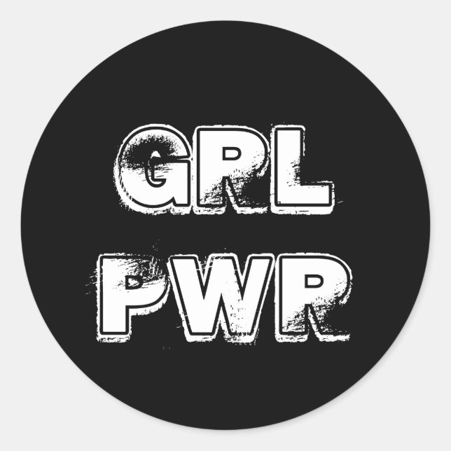 Girl Power - Stickers (Front)