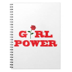 Girl Power T-Shirt - Awesome Women Female Feminist Notebook