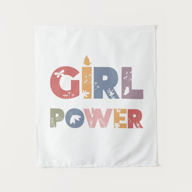 Girl Power Tapestry (Front)