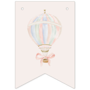 Girl Princess Fairytale Ballerina Birthday Party Bunting Flags