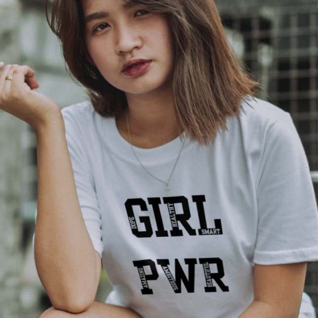 Girl Pwr Graphic T-Shirt  (Creator Uploaded)
