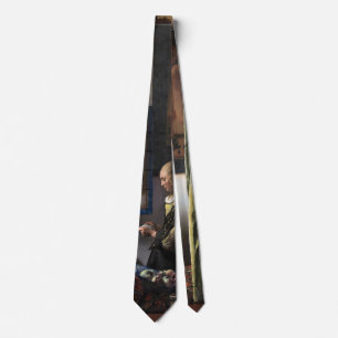 Girl Reading a Letter at an Open Window, Vermeer Tie