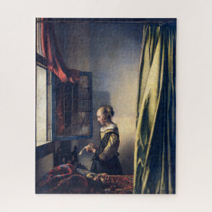 Girl Reading Letter by Open Window   Vermeer   Jigsaw Puzzle