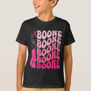 Girl Retro Boone Groovy Flower First Name D 80's  T-Shirt