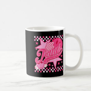 Girl Retro Jonas Groovy Flower First Name D 80's  Coffee Mug