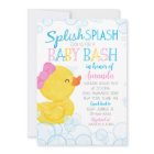 Girl Rubber Duck Splish Splash Baby Shower