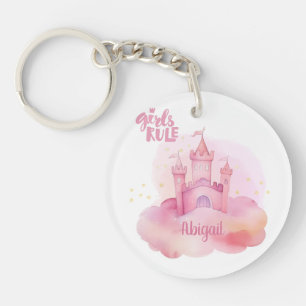 Girl Rule Palace sur le nuage rose personnalisable