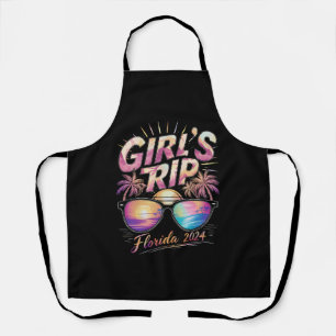 Girl’s Trip Florida 2024 Summer Beach Weekend Apron