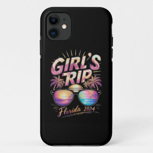 Girl’s Trip Florida 2024 Summer Beach Weekend  iPhone 11 Case