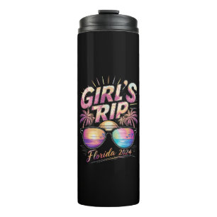 Girl’s Trip Florida 2024 Summer Beach Weekend  Thermal Tumbler