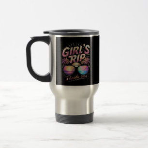 Girl’s Trip Florida 2024 Summer Beach Weekend Travel Mug
