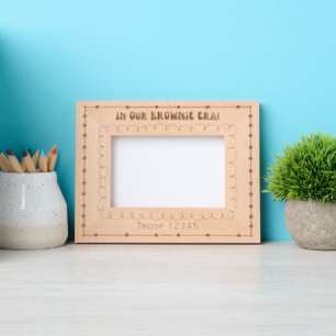 Girl Scouting In My Brownie Era Etched Frames