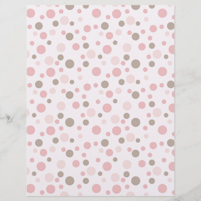 Girl Scrapbook Paper (Front)