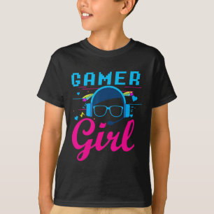 Girl Shirt Video Game Gifts For Women Gaming Gamer