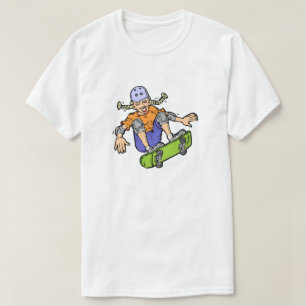 Girl Skateboarding Skateboarding Fun Skateboard T-Shirt