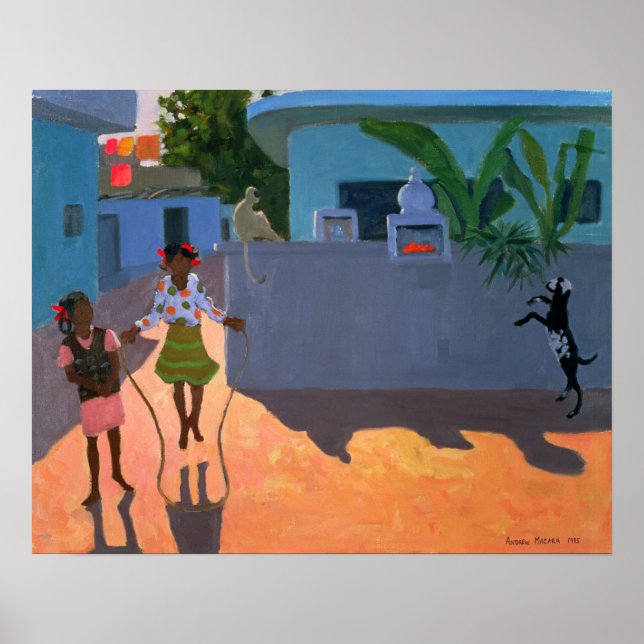 Girl Skipping 1995 Poster (Front)