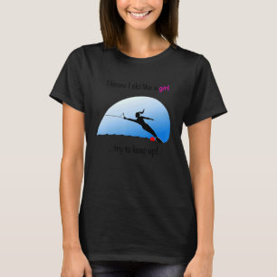 Girl Slalom Water Skier T-Shirt