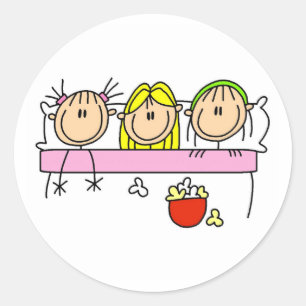 Girl Slumber Party Sticker